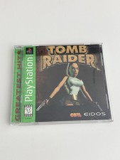 Tomb Raider PS1 Greatest Hits Sony PlayStation 1 Lara Croft Eidos Complete