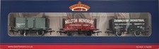Bachmann 37-075P Midlands CO-OP Private Owner Plank Wagons 3 Pk - NRM Exclusive