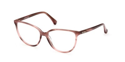 MaxMara MM5055 074 Pink Cat Eye Plastic Optical Eyeglasses Frame 54-15-140