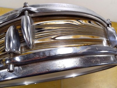 Tromsa German Vintage Snare Drum 1960ies 14'' x 4'' Holzkessel selten! very rare!