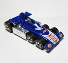 Vintage Hot Wheels Flying Colors #2017 Lickety-Six Tyrrell P34 w/HK Base & BW's