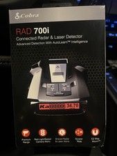 Cobra RAD 700i Radar Laser Detector - Black 0180012-1 