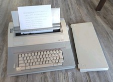 Vintage Smith Corona XE 1950 Electronic Typewriter Model 5A-1 w/Handle & Cover thumbnail