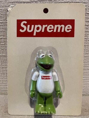 Supreme x Medicom Toy KUBRICK KERMIT THE FROG 100% Figure 2008SS 