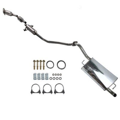 Catalytic Converter Resonator & Muffler For 2003 - 2008 Toyota Corolla 1.8L