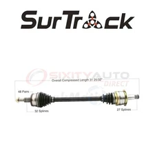 SurTrack CH-8243 CV Axle Shaft for Constant Velocity bk