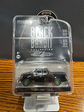 Greenlight Black Bandit 2015 Ford F-150 XL Pickup 1:64 Black Diecast Chase