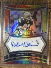 Dalton Hilliard 2024 Select Tie dye 10/25 Auto SSP Saints