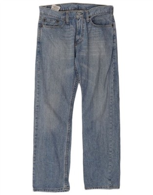 Levi's Herren 512 Slim Straight Jeans W32 L30 Blau Baumwolle BC53