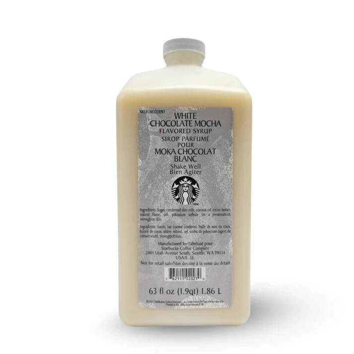 Starbucks - White Chocolate Mocha Sauce - Drinks, Coffee, Desserts (63 fl oz)