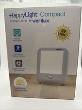 Verilux HappyLight Compact VT10 10,000 Lux Light Therapy Lamp SAD Winter Blues