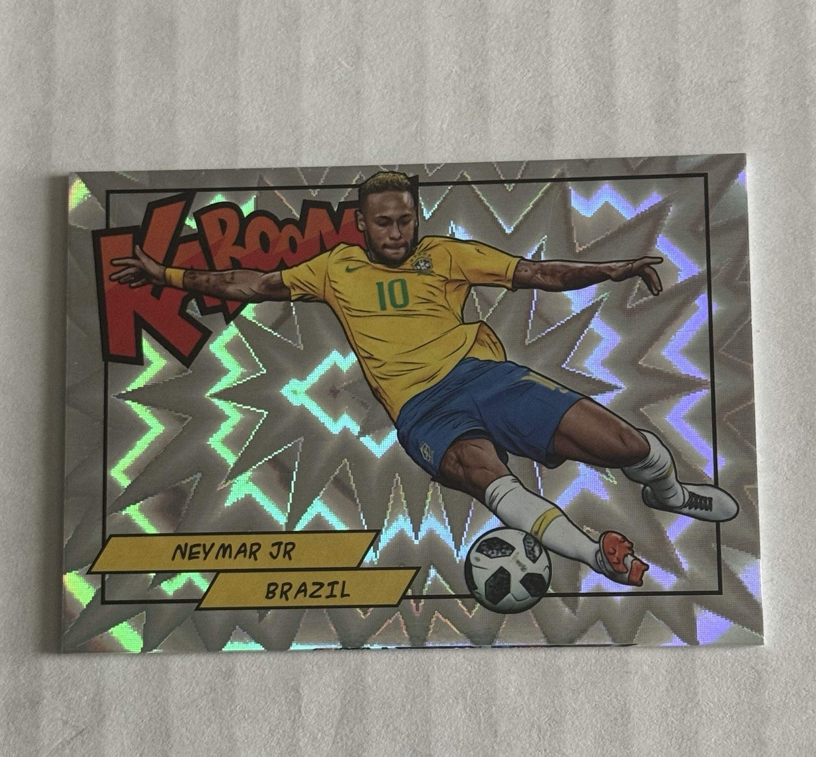 2018 Panini Kaboom! Neymar Jr KABOOM Brazil