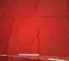 Fabric Traditions 1992  Christmas Cotton Fabric 44" X 34"