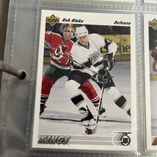 1991-92 Upper Deck #148 Rob Blake Los Angeles Kings