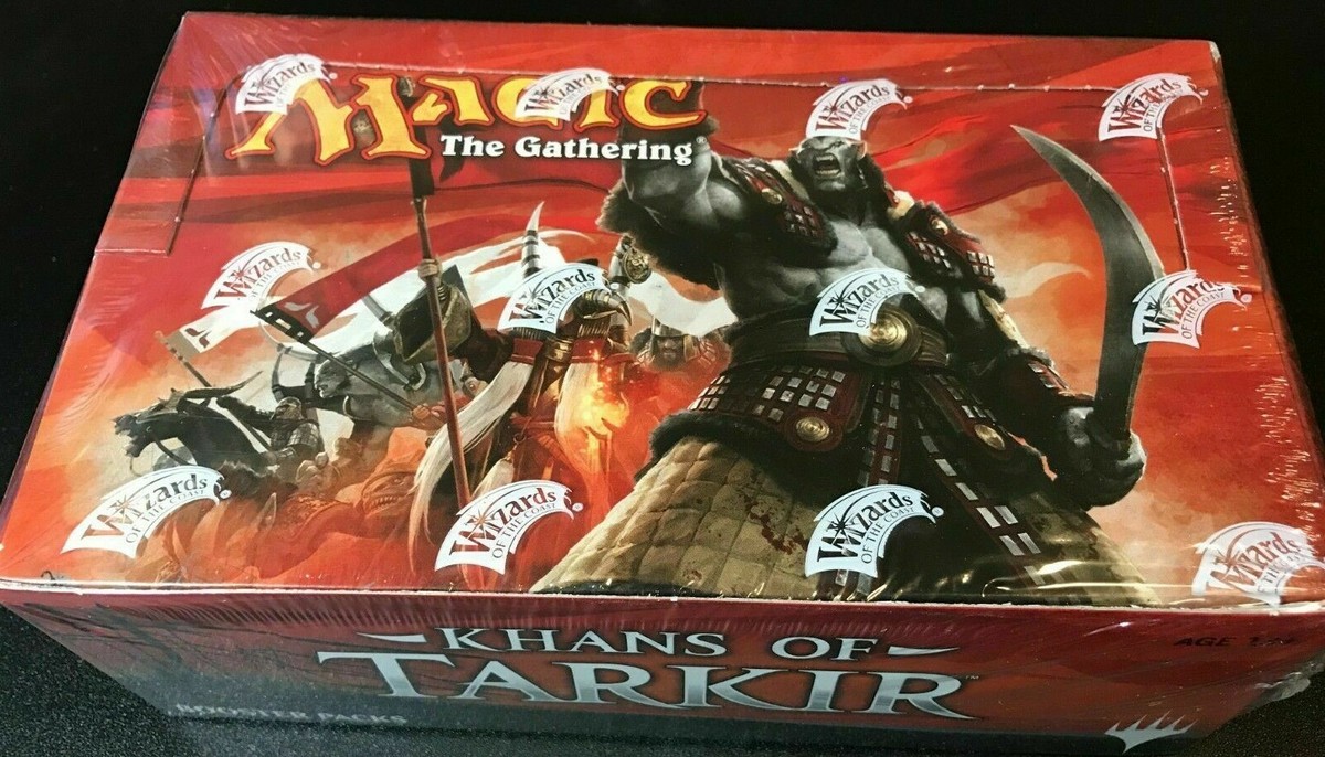 Khans of Tarkir Booster Box (ENGLISH) FACTORY SEALED BRAND NEW MAGIC 36  Packs