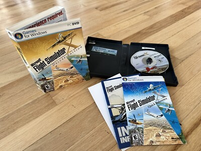 Microsoft Flight Simulator X Deluxe Edition for PC DVD