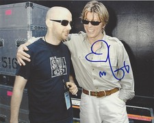 MOBY DJ SINGER (RICHARD HALL) SIGNED DAVID BOWIE 8X10 PHOTO w/COA 18 PLAY 