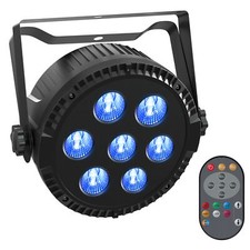 105W 7LED Par Light DMX RGBW 4 IN 1 LED Stage Lighting DJ Disco Club Party Light