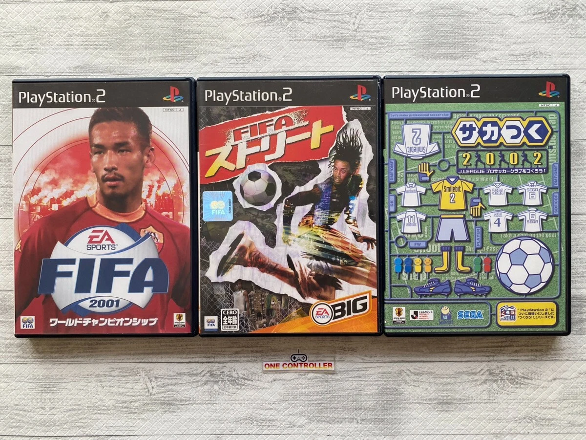 Jeu FIFA Soccer Complet Pour PlayStation 2 - Version Japonaise NTSC-J, Très Bon état
