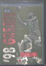 1997-98 Fleer Ultra Basketball Greats Gold Medallion #259G Michael Jordan