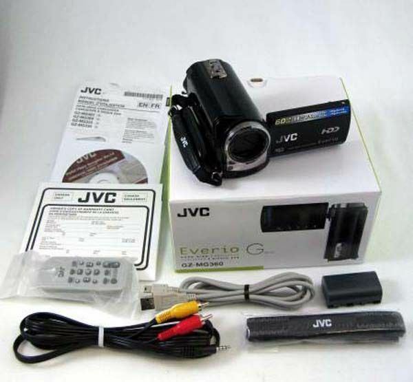 JVC Everio GZ-MG360 (60 GB) Hard Drive Camcorder for sale JVC Everio GZ-MG360 (60 GB) Hard Drive Camcorder for sale