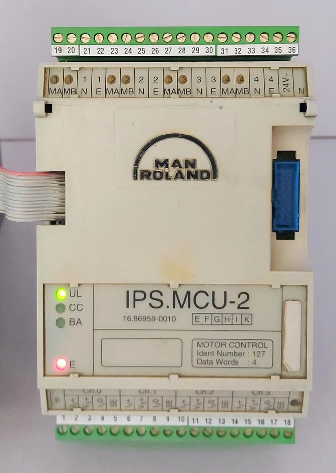 MAN Roland IPS.MCU-2 Motorsteuerung Modul 16.86959.0010 18449 - Bild 2 von 4