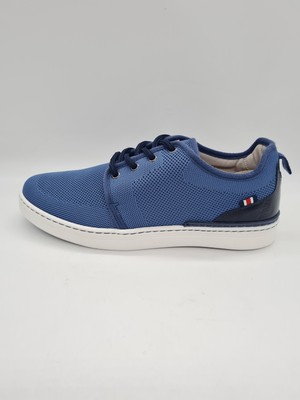BullBoxer Herren Sneaker Sportschuhe, Freizeitschuhe Synthetik Blau 41 EUR