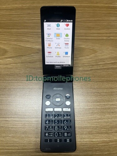 SHARP SH-02L AQUOS KEITAI 2 JAPAN ANDROID FLIP PHONE BLACK UNLOCKED - Picture 17 of 18