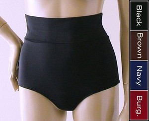 burgundy high waisted bikini bottoms