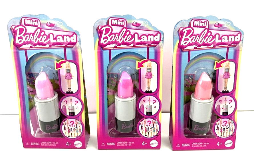 Mini Barbie Land Lipstick Reveal 3