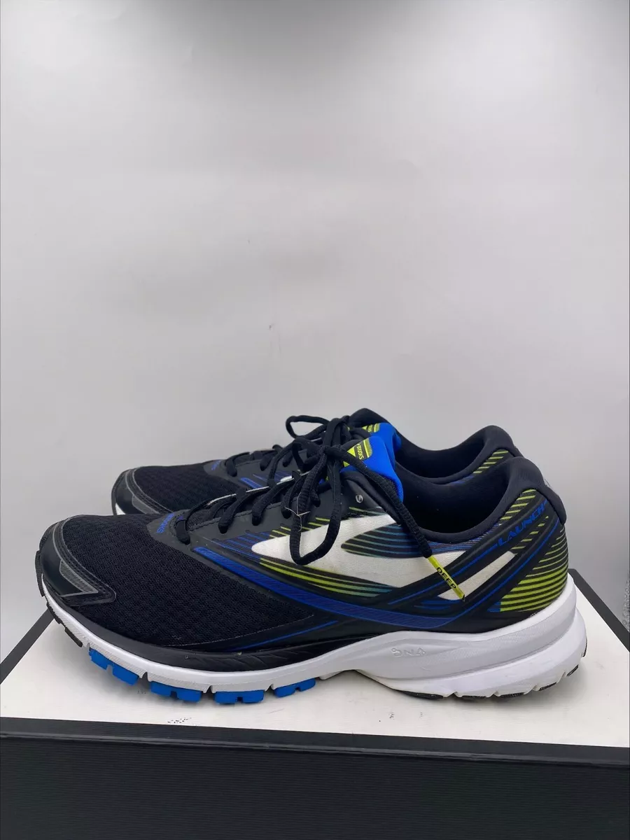 Brooks Launch 4 1102441D057 Black Running Shoes Sneaker Lace up Mens Size 11.5 D