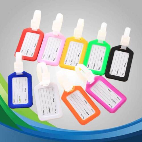  8 Pcs Travel Suitcase Tag Tags Bags for Luggage Suitcases Tsa Approved - Imagen 1 de 11