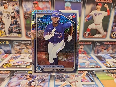 2024 Bowman Chrome - Prospects Mojo  Refractor #BCP-236 Andres Arias (RC)