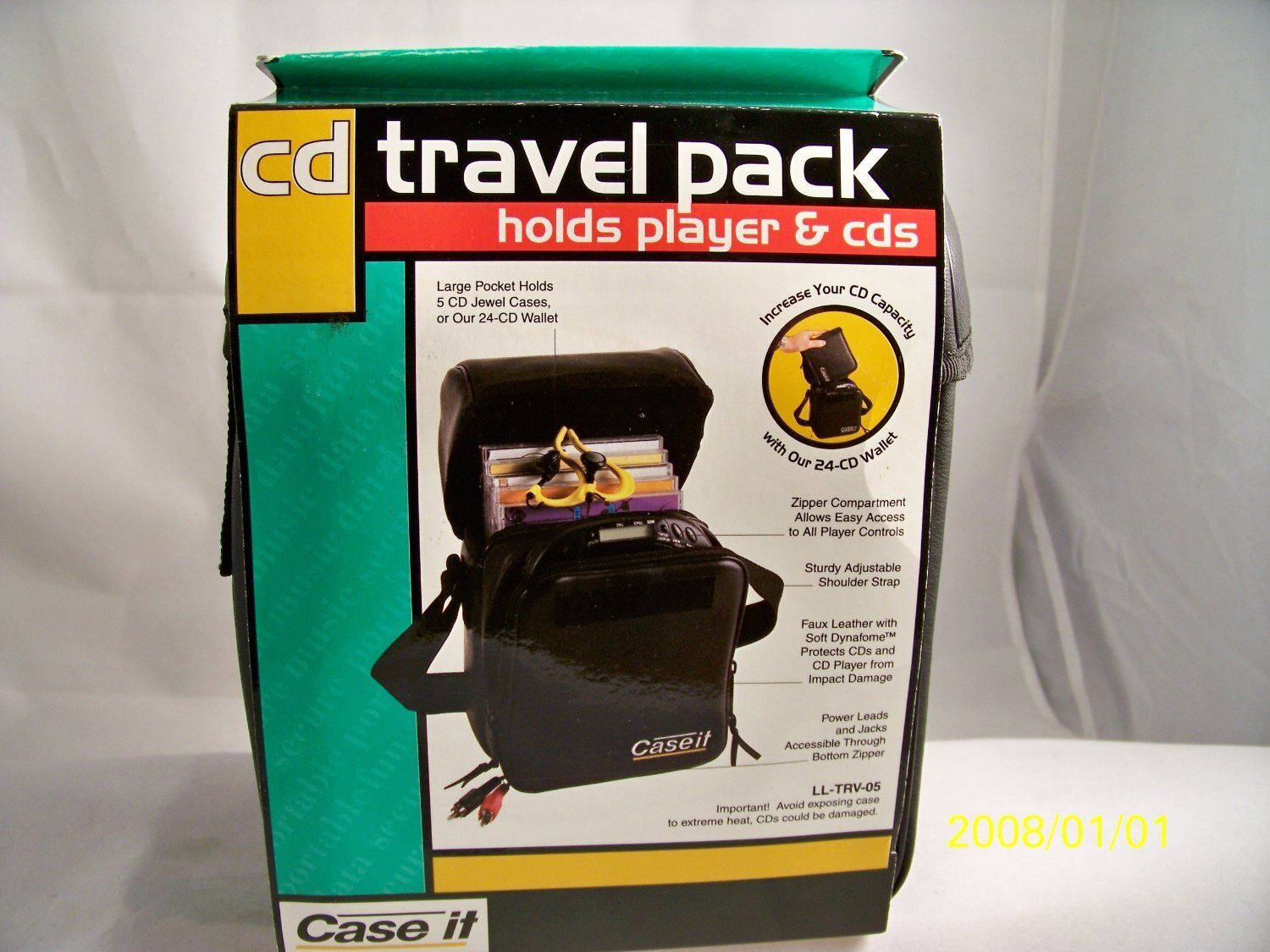 CD Player Travel Pack Lot 5 ☆ very popular Colorado Springs Mall Organizer Storage 2pc