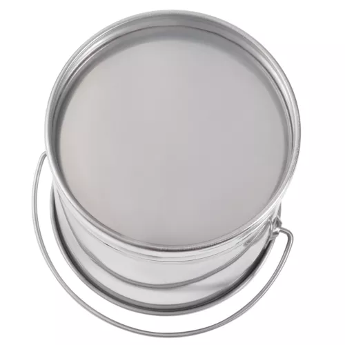 14L Edelstahl Milcheimer Eimer mit Deckel Milchkanne Weineimer Eimer NEU - Bild 7 von 9