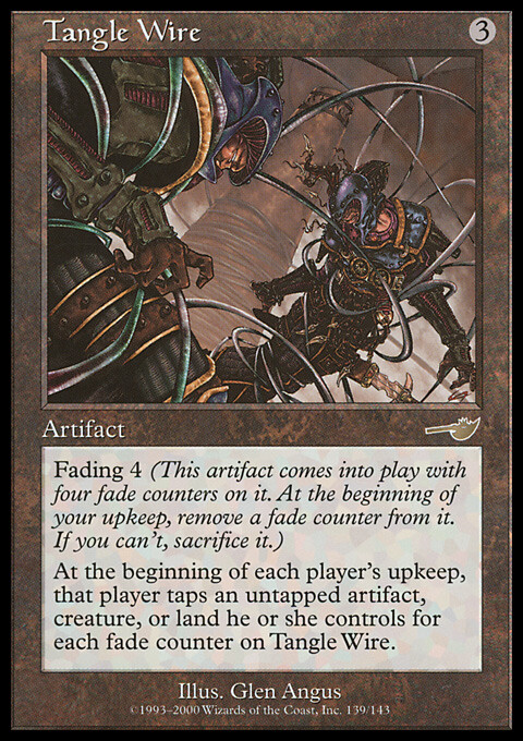 MTG Magic the Gathering Tangle Wire (139/143) Nemesis LP