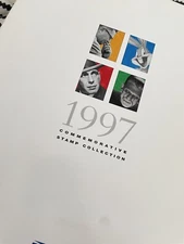 1997 USPS COMMEMORATIVE COLLECTION STAMP BOOK.STAMPS INCLUDED Stamps Mounted