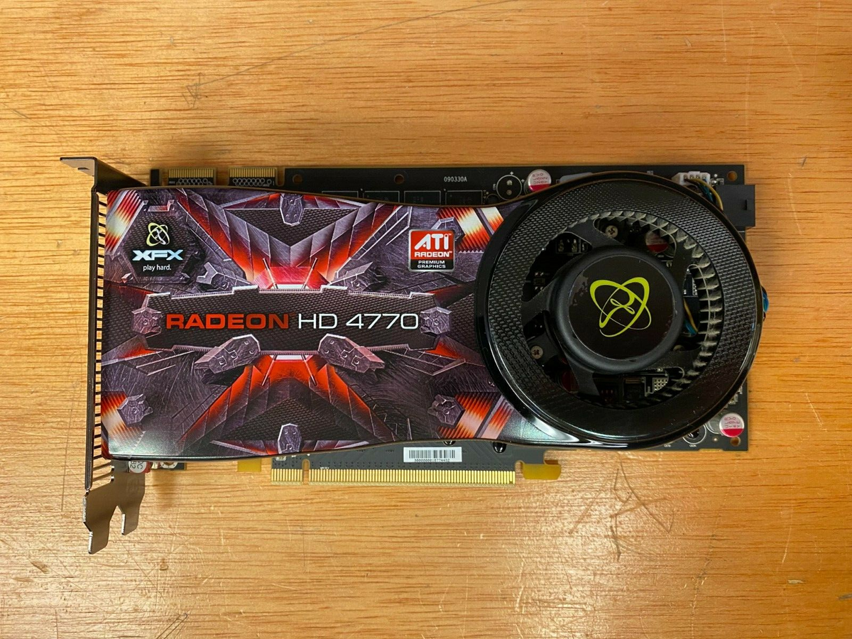 XFX Radeon HD 4770 512 MB DDR5 ATI HD-477A-YDFC | eBay