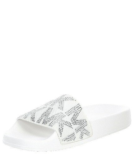 Michael Kors Hampton Flat Sandals. Color Apricot. Size 10W. NWB