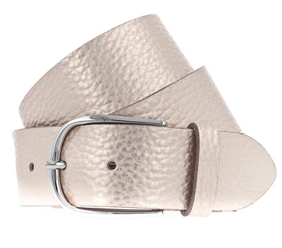 Vanzetti Glitter Radiance 40mm Metallic Belt W100 Gürtel Light Copper Metallic