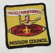 1970 Mission Council Scout Fair PAtch CF5