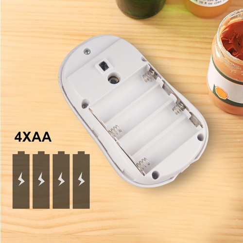 LOTE de abridor de latas eléctrico automático One-Touch Safety Smooth Edge azul - Imagen 7 de 11