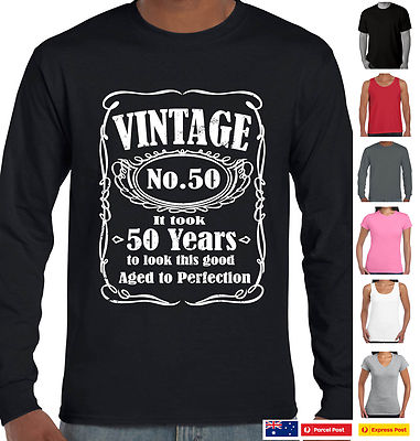 50th Birthday Funny TShirts 1972 