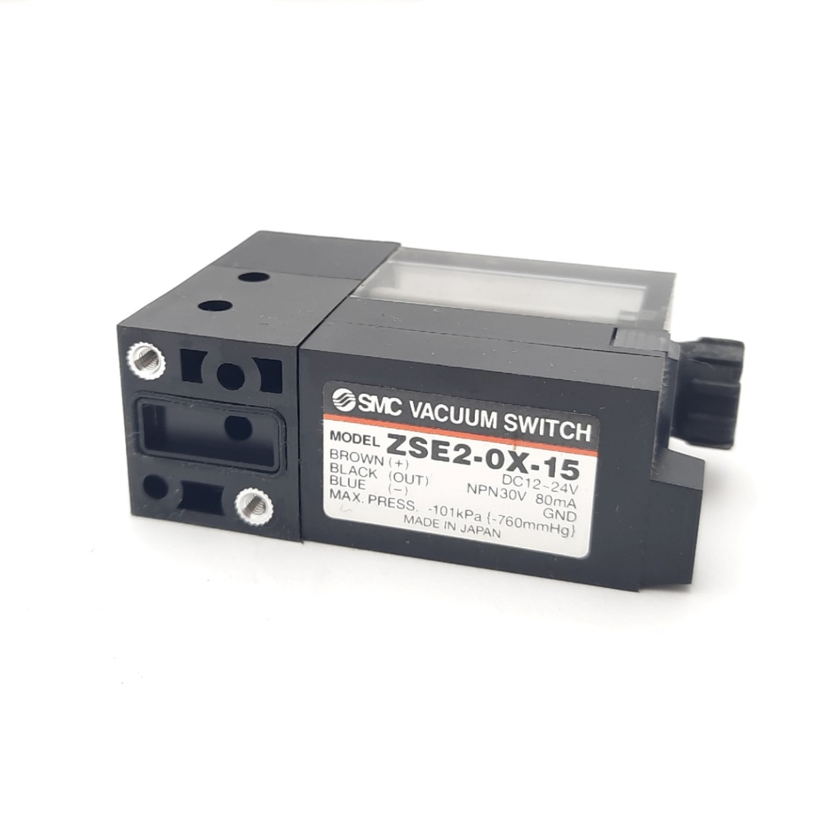 スイッチライト SMC ZSE2-0X-15 Vacuum Switch M5 x 0.8 NPN Open collector -101KPa