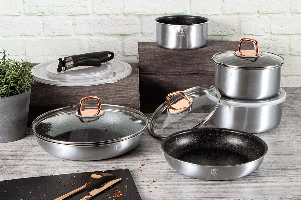 5999108401312 Berlingerhaus batería de cocina de titanio BH-6102 BERLINGER HAUS - Imagen 2 de 4