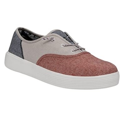 Men\'s Hey Dudes Conway Craft Shoes Amazon.com | HEYDUDE Conway Craft Linen Red/White/Blue Men main image 2