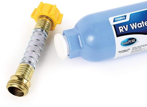 RV Water Filter Flexible Hose Protector Attachment Camper Trailer Boat Auto Wash - Picture 10 of 12