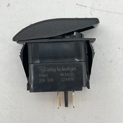 Carling Technologies VAD1 Momentary Rocker Switch 20A 12V Panel Mount V Series
