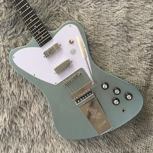 Custom Non-reverse Firebird Electric Guitar Solid Mahogany Body&Neck HH Pickups