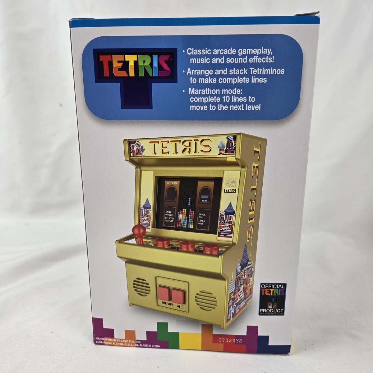 Tetris 40 Collector’s Edition Gold Arcade Classics Basic Fun!